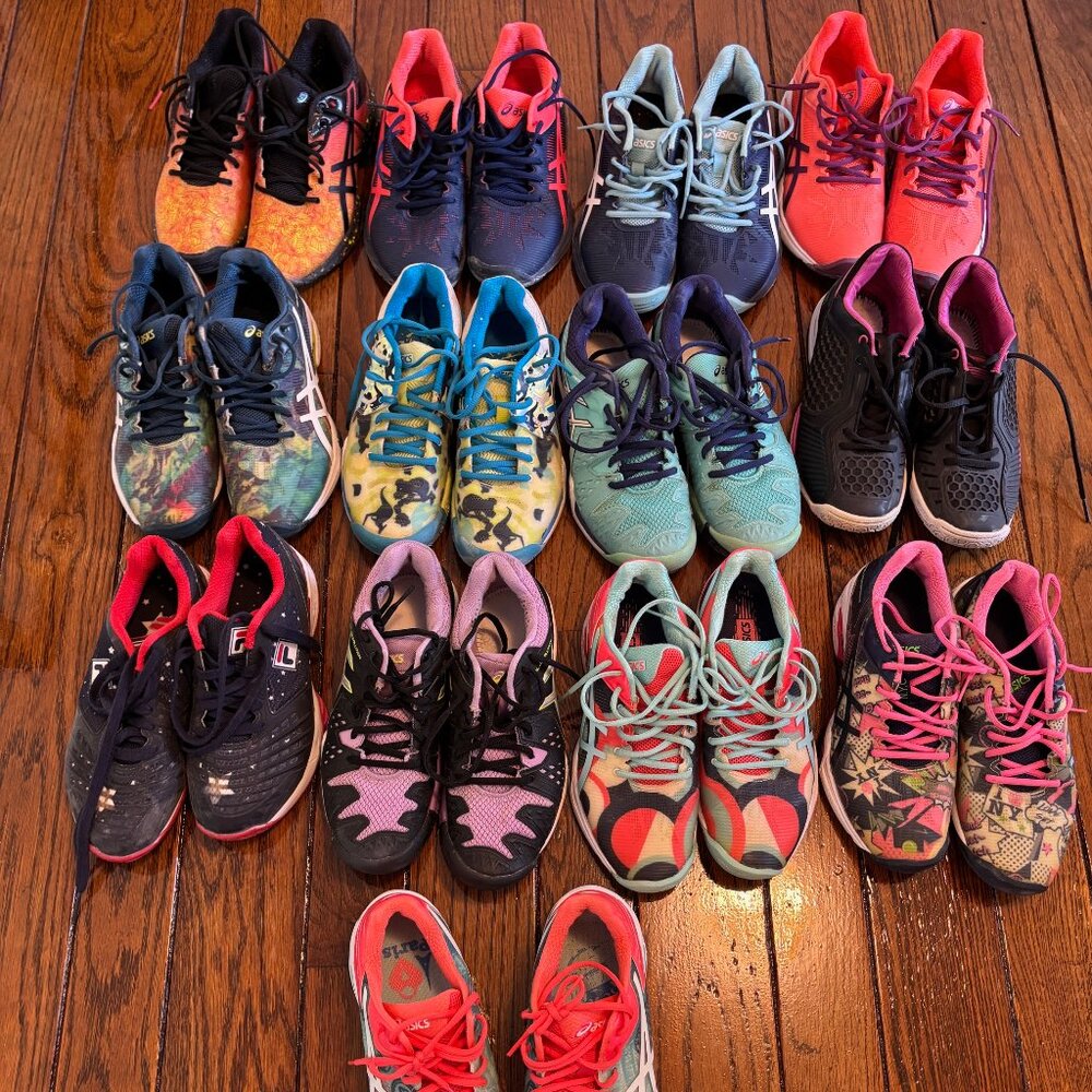 Asics Tennis Shoes Womens Size 7